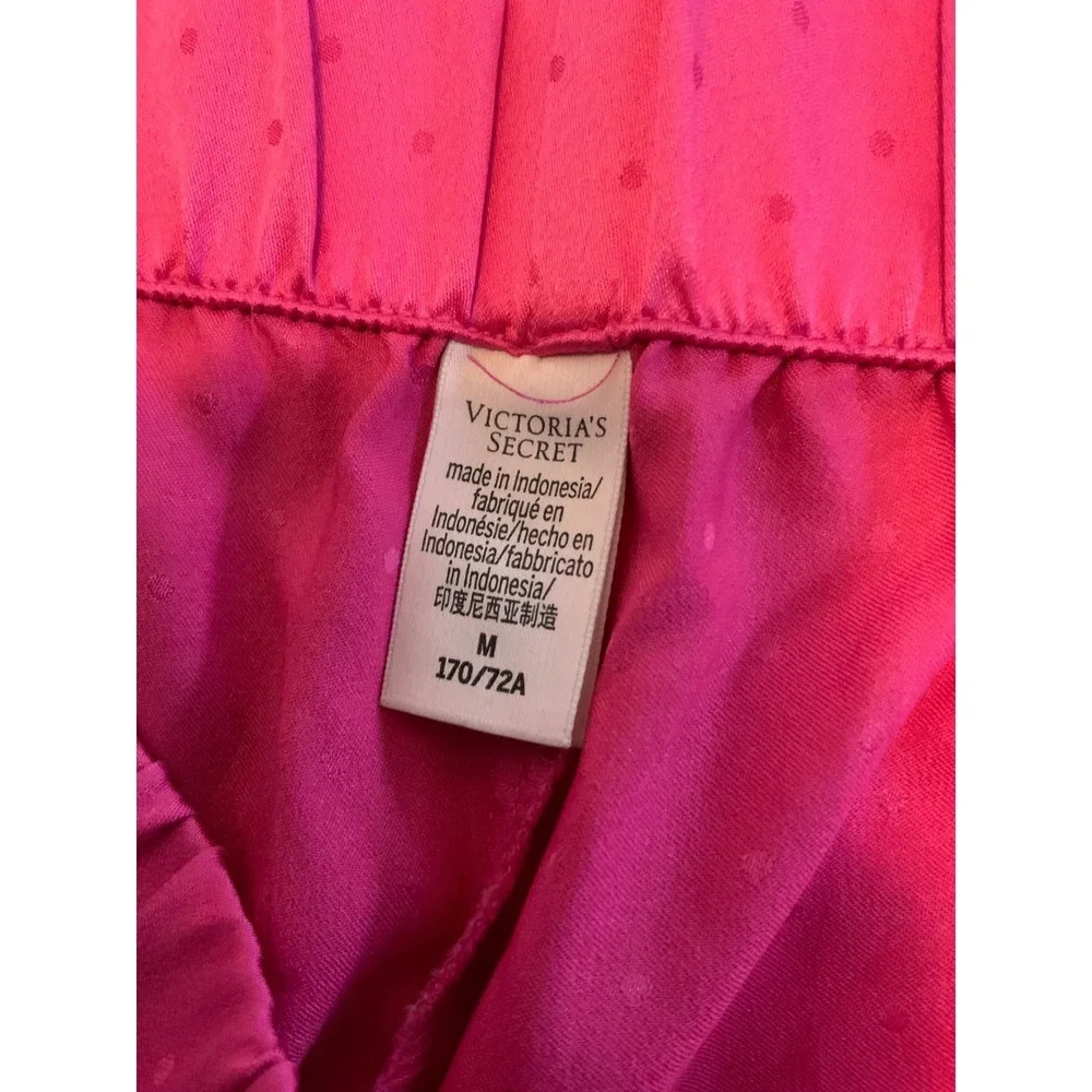 Victoria's Secret Pink Satin Pajama‎ Shorts Sleepwear Women's Medium